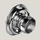 XW457/XW459 Polished Stainless Steel Centre - Undrilled